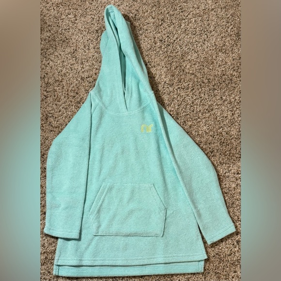 EUC / VGUC Neon Rebels Girls Sz. 3Y Rainbow Hooded Swim Cover-Up - Picture 2 of 6